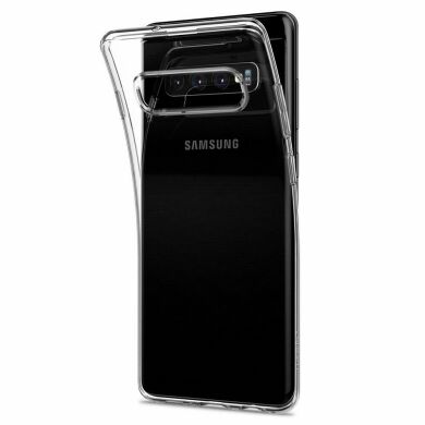 Захисний чохол Spigen (SGP) Liquid Crystal для Samsung Galaxy S10 (G973) - Crystal Clear