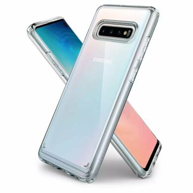 Защитный чехол Spigen (SGP) Ultra Hybrid для Samsung Galaxy S10 (G973) - Crystal Clear