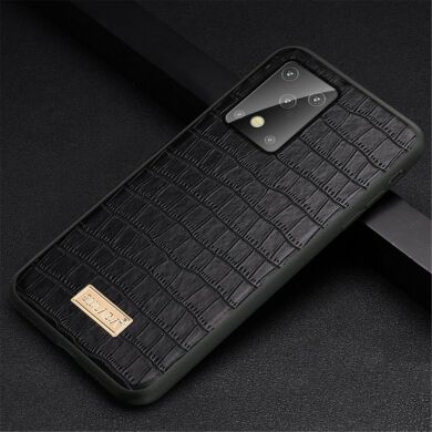 Защитный чехол SULADA Crocodile Style для Samsung Galaxy S20 (G980) - Black