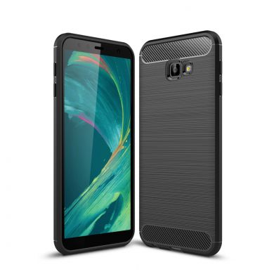 Захисний чохол UniCase Carbon для Samsung Galaxy J4+ (J415) - Black