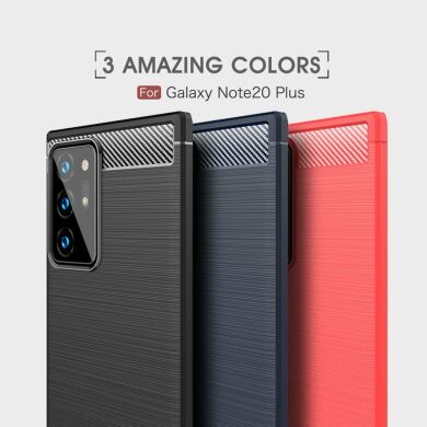 Защитный чехол UniCase Carbon для Samsung Galaxy Note 20 Ultra (N985) - Red