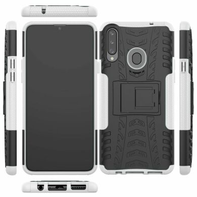 Защитный чехол UniCase Hybrid X для Samsung Galaxy A20s (A207) - White