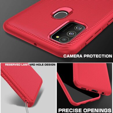 Защитный чехол UniCase Twill Soft для Samsung Galaxy M30s (M307) / Galaxy M21 (M215) - Red