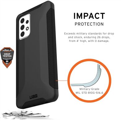 Захисний чохол URBAN ARMOR GEAR (UAG) Scout для Samsung Galaxy A72 (А725) 213028114040 - Black