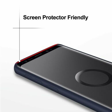 Защитный чехол X-LEVEL Delicate Silicone для Samsung Galaxy S9 (G960) - Dark Blue