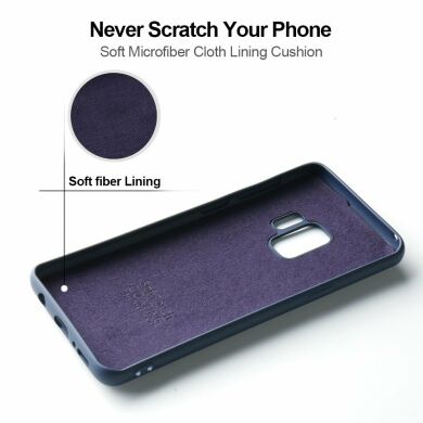 Захисний чохол X-LEVEL Delicate Silicone для Samsung Galaxy S9 (G960), Dark Blue