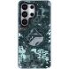 Захисний чохол YOUNGKIT Camouflage Circuit MagSafe для Samsung Galaxy S26 Ultra (S948) - Black
