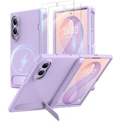 Захисний комплект TORRAS Ostand L1 (with MagSafe) для Samsung Galaxy Fold 8 - Purple