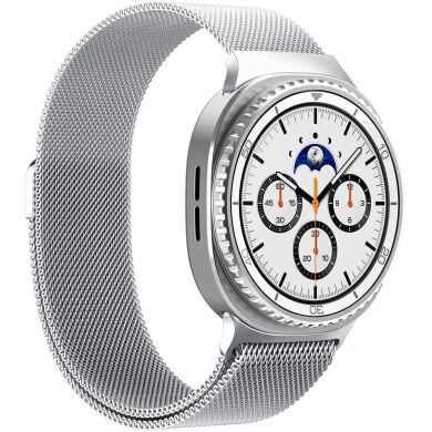Ремінець Spigen (SGP) Metal Fit для Samsung Galaxy Watch 8 (40/44mm) / 8 Classic (AMP10121) - Silver