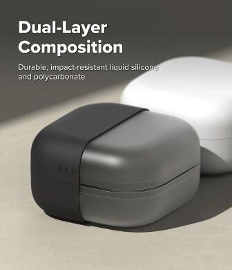 Захисний чохол Ringke Silicone Case для Samsung Galaxy Buds 4 / Buds 4 Pro (8800328816763) - Black