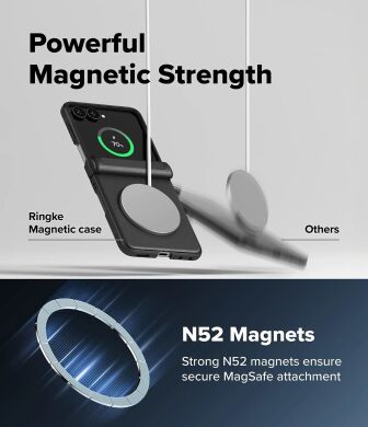 Защитный чехол Ringke Onyx Flap Magnetic для Samsung Galaxy Flip 8 (8800380460591) - Black