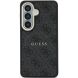 Защитный чехол Guess 4G Embossed Ring MagSafe для Samsung Galaxy S26 (S942) GUHMS26SP4MSEGCK - Black. Фото 2 из 9