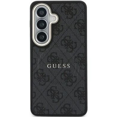 Защитный чехол Guess 4G Embossed Ring MagSafe для Samsung Galaxy S26 (S942) GUHMS26SP4MSEGCK - Black