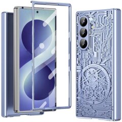Защитный чехол UniCase Mechanical Legend для Samsung Galaxy Fold 8 Ultra - Blue