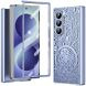 Защитный чехол UniCase Mechanical Legend для Samsung Galaxy Fold 8 Ultra - Blue. Фото 1 из 13