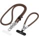 Набор ремешков Tech-Protect C10S Rope Crossbody - Brown / Titanium. Фото 1 из 9