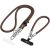 Набор ремешков Tech-Protect C10S Rope Crossbody - Brown / Titanium