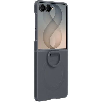 Оригінальний чохол Silicone Ring Magnet для Samsung Galaxy Flip 8 (EF-EF776CBEGUA) - Black