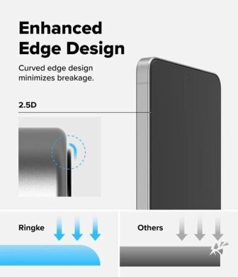Комплект захисних стекол (2шт) Ringke Easy Slide Tempered Glass для Samsung Galaxy S26 FE (8800380463851)