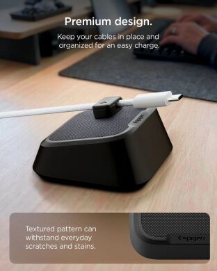 Держатель для кабелей Spigen Magnetic Cable Holder (APP11145) - Black