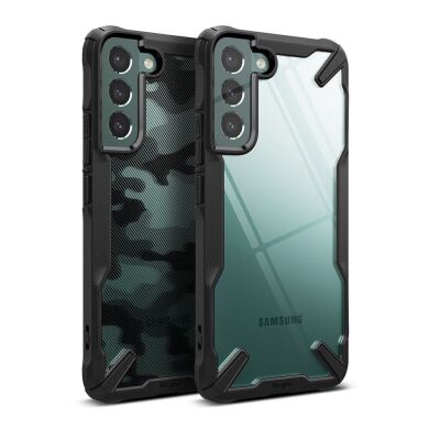 Защитный чехол RINGKE Fusion X для Samsung Galaxy S22 Plus (S906) - Camo Black