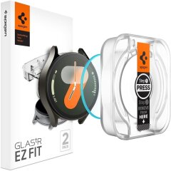 Комплект защитных стекол Spigen (SGP) Screen Protector EZ Fit Glas.tR (FW) для Samsung Galaxy Watch 7 (40mm)