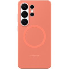 Оригінальний силіконовий чохол Silicone Magnet для Samsung Galaxy S26 Ultra (S948) EF-ES948COEGWW - Coralred