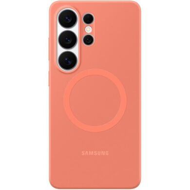 Оригінальний силіконовий чохол Silicone Magnet для Samsung Galaxy S26 Ultra (S948) EF-ES948COEGWW - Coralred