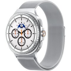 Ремешок Spigen (SGP) Metal Fit для Samsung Galaxy Watch 8 (40/44mm) / 8 Classic (AMP10121) - Silver