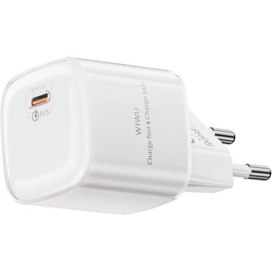 Сетевое зарядное устройство WiWU Wi-G037 Jelly 60W (Type-C) - White