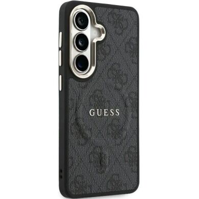 Защитный чехол Guess 4G Embossed Ring MagSafe для Samsung Galaxy S26 (S942) GUHMS26SP4MSEGCK - Black