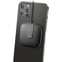 Беспроводное зарядное устройство USAMS US-CD153 Ultra-thin Magnetic - Black