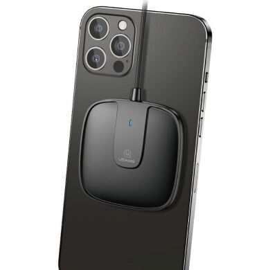 Беспроводное зарядное устройство USAMS US-CD153 Ultra-thin Magnetic - Black