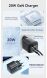 Мережевий зарядний пристрій ESSAGER Camber GaN 20W (USB + Type-C) ECTAC-HMB01-P - Black