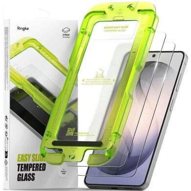 Комплект захисних стекол (2шт) Ringke Easy Slide Tempered Glass для Samsung Galaxy S26 FE (8800380463851)