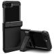 Защитный чехол Spigen (SGP) Tough Armor Pro (FF) для Samsung Galaxy Flip 6 - Black. Фото 1 из 19