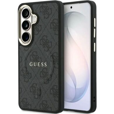 Защитный чехол Guess 4G Embossed Ring MagSafe для Samsung Galaxy S26 (S942) GUHMS26SP4MSEGCK - Black
