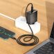 Сетевое зарядное устройство Hoco CS26A PD45W (USB + 2Type-C) - Black. Фото 9 из 9
