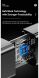 Мережевий зарядний пристрій ESSAGER Camber GaN 20W (USB + Type-C) ECTAC-HMB01-P - Black