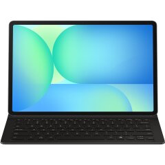 Чехол-клавиатура Book Cover Keyboard Slim для Samsung Galaxy Tab S10 FE Plus (EF-DX620BBEGUA) - Black
