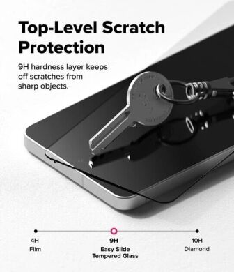 Комплект захисних стекол (2шт) Ringke Easy Slide Tempered Glass для Samsung Galaxy S26 FE (8800380463851)