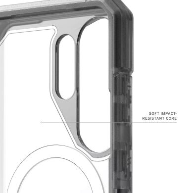 Ударопрочный чехол URBAN ARMOR GEAR Trooper MagSafe для Samsung Galaxy S26 Ultra (S948) 214516114G31 - Clear / Ash