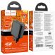 Сетевое зарядное устройство Hoco CS26A PD45W (USB + 2Type-C) - Black. Фото 7 из 9