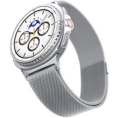 Ремінець Spigen (SGP) Metal Fit для Samsung Galaxy Watch 8 (40/44mm) / 8 Classic (AMP10121) - Silver