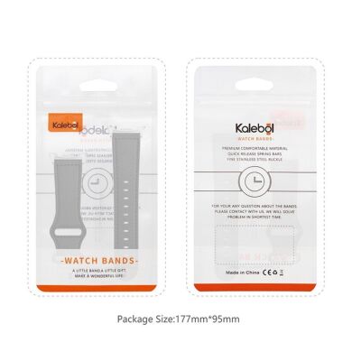 Ремешок KALEBOL Classic Strap для Samsung Galaxy Watch 8 (40/44mm) / 8 Classic - Black