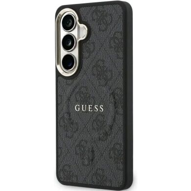 Защитный чехол Guess 4G Embossed Ring MagSafe для Samsung Galaxy S26 (S942) GUHMS26SP4MSEGCK - Black