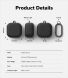 Захисний чохол Ringke Silicone Case для Samsung Galaxy Buds 4 / Buds 4 Pro (8800328816763) - Black