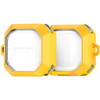 Защитный чехол DUX DUCIS SECC Series для Samsung Galaxy Buds Live / Buds Pro / Buds 2 / Buds 2 Pro / Buds FE - Yellow