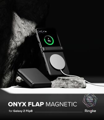 Защитный чехол Ringke Onyx Flap Magnetic для Samsung Galaxy Flip 8 (8800380460591) - Black
