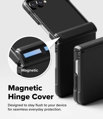 Защитный чехол Ringke Onyx Flap Magnetic для Samsung Galaxy Flip 8 (8800380460591) - Black